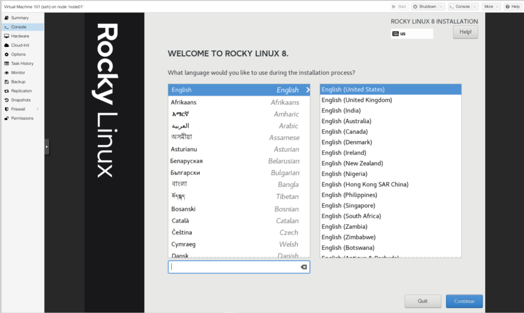 Proxmox cluster